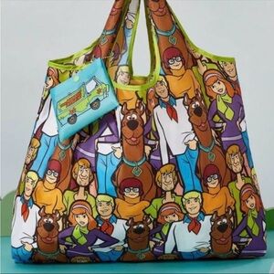 Scooby Doo Licensed Reusable, Foldable Tote / Shopping Bag, Mystery Machine, NEW